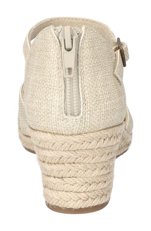 EASY STREET EASY STREET COAST ESPADRILLE WEDGE SANDAL