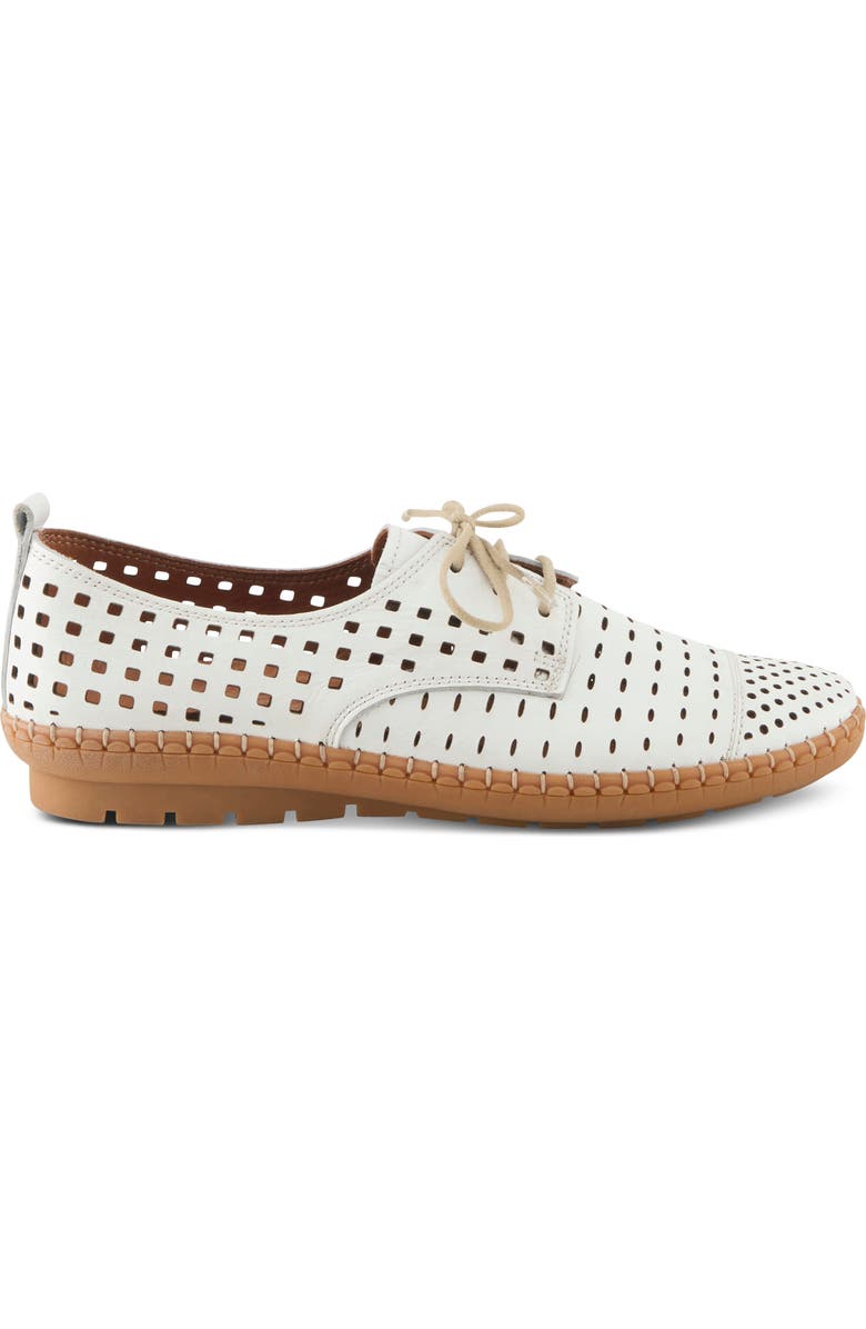 Spring Step Deysi Perforated Derby, Alternate, color, White