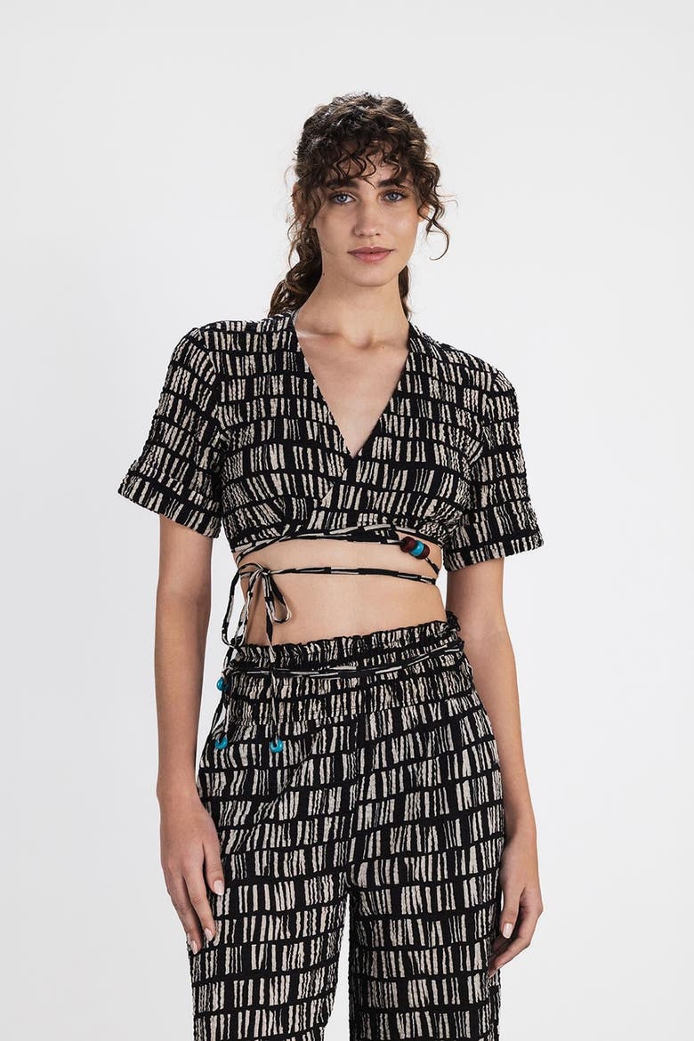 Cappadocia Comino Top, Alternate, color, Black
