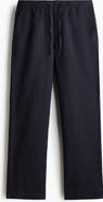 H&M Regular Fit Linen-blend Trousers