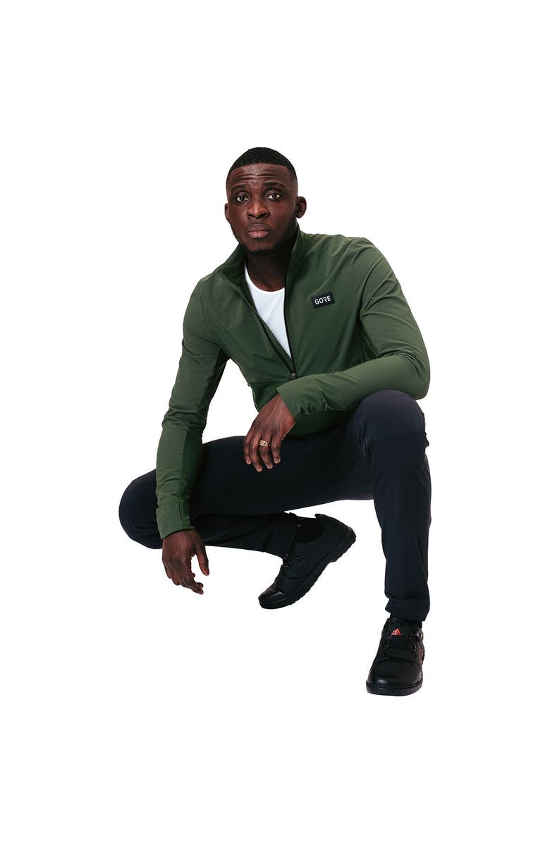 GOREWEAR Trailkpr Hybrid 1/2-Zip Jacket - Men's, Alternate, color, Utility Green