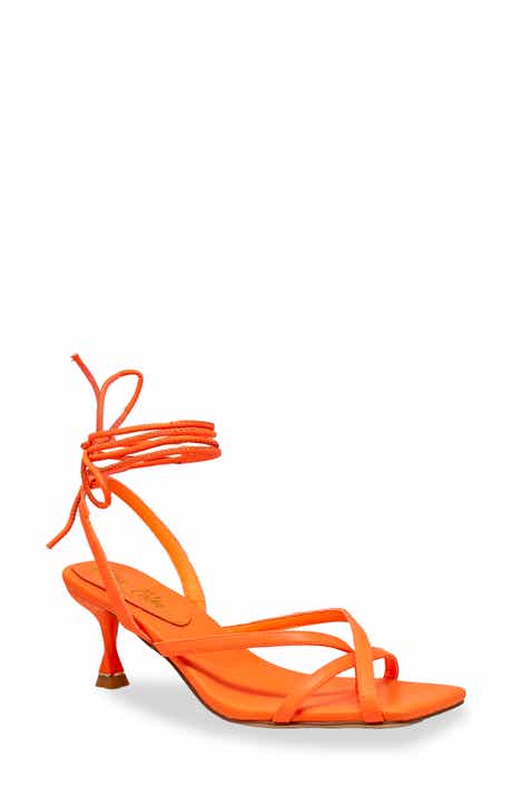 CHASE AND CHLOE Itaty Ankle Wrap Sandal