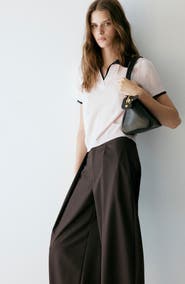 MANGO Balloon Pleated Pants