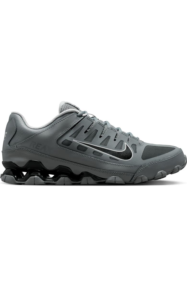 Nike Reax 8 Training Mesh Sneaker, Alternate, color, Smoke Grey/ Black
