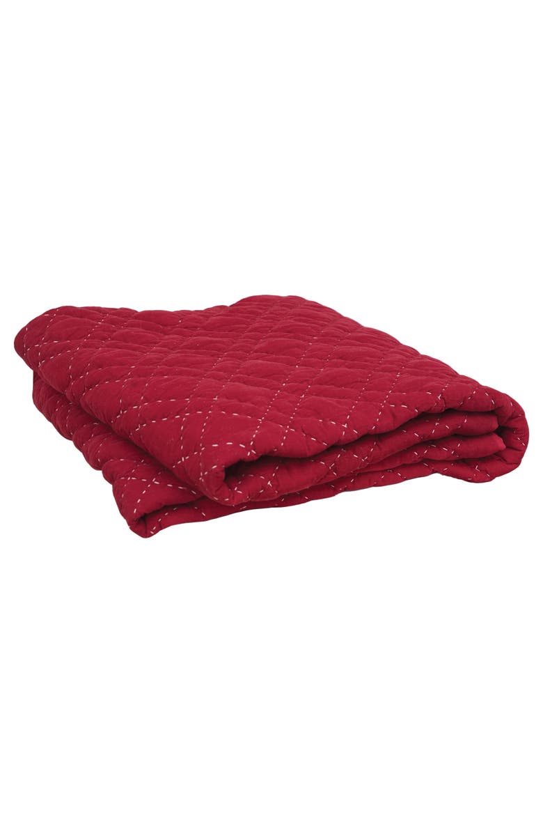 C&F Home Elliot Quilted Comforters, Main, color, Red