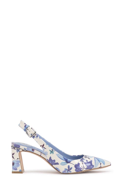 Vince Camuto Women's Hamden-b Slingback Pumps In Trellis Blue