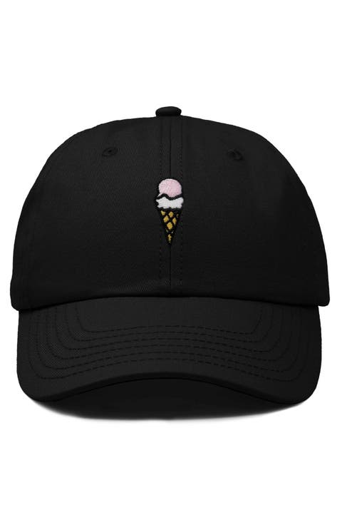 Double Scoop Embroidered Cap