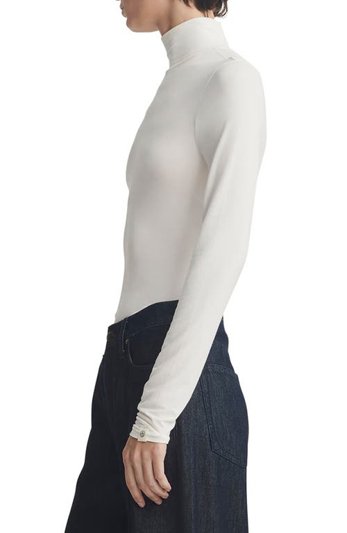 Rag & Bone White Luca Turtleneck In White