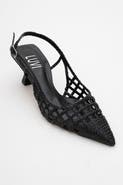 Prologue Shoes Heaven Knitted Pointed Toe Pump