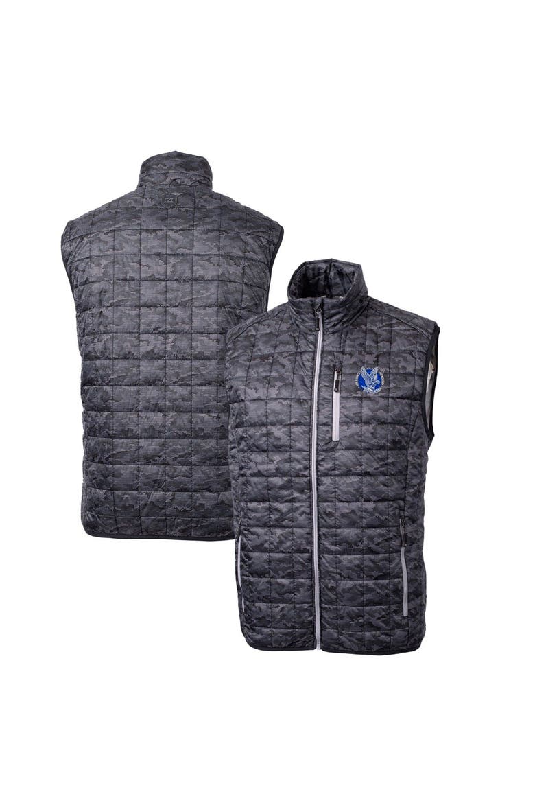 Black Air Force Falcons Primary Team Logo Rainier PrimaLoft Eco Insulated Printed Full-Zip Puffer Jacket, Alternate, color, Black