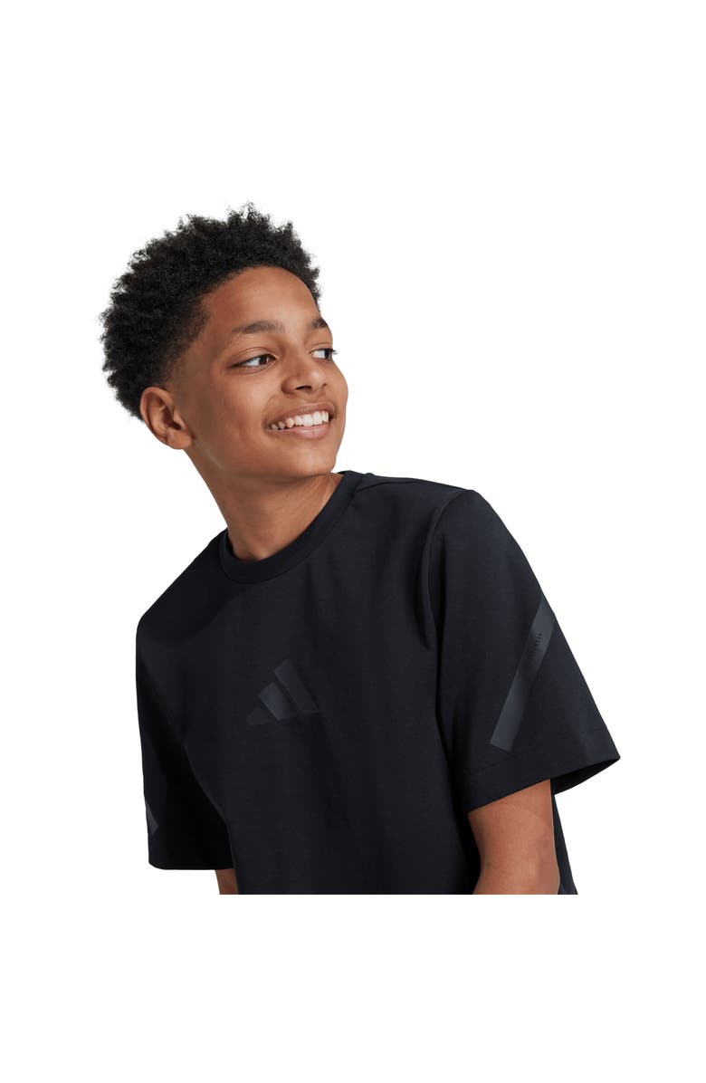 adidas Kids' Z.N.E T-Shirt, Alternate, color, Black/ Black
