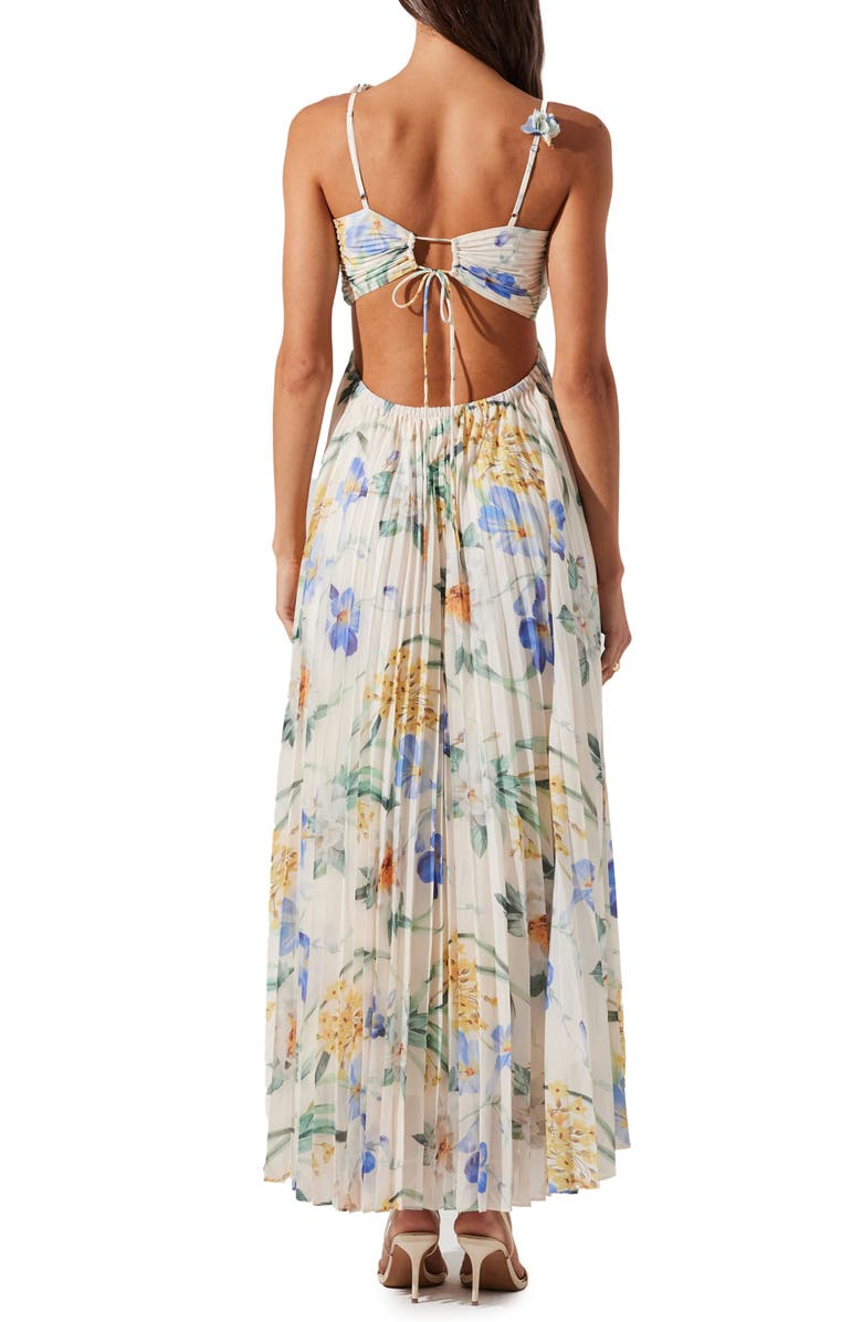 Emese Pleated Maxi Sundress