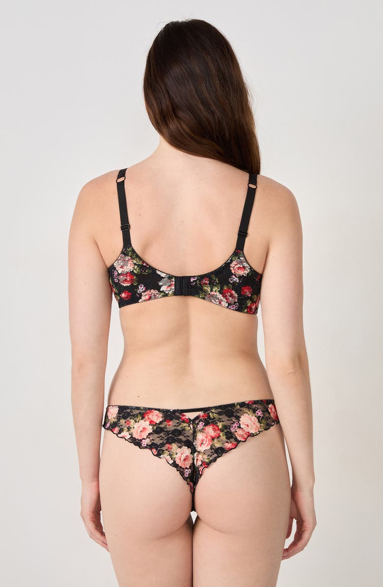 Etam Euphemisme Classique Underwire Bra, Alternate, color, Black