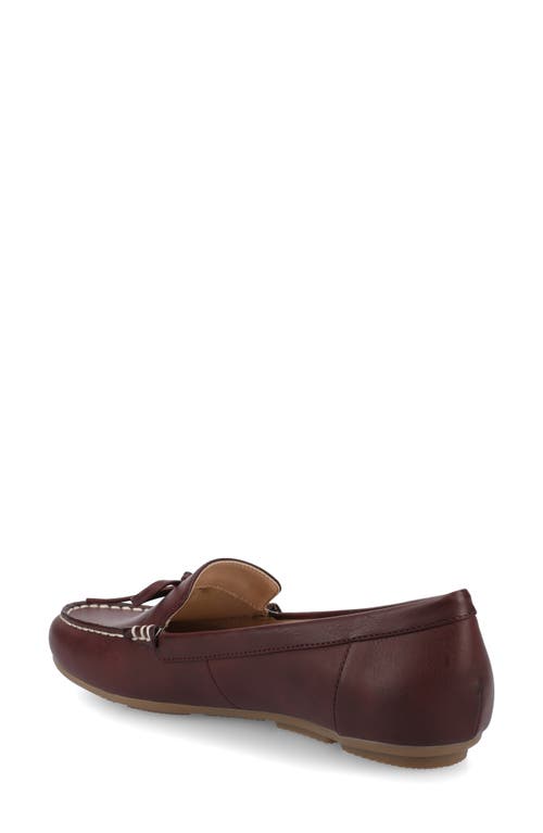 Journee Collection Journee Womens Novella Medium And Wide Width Driving Loafer In Red