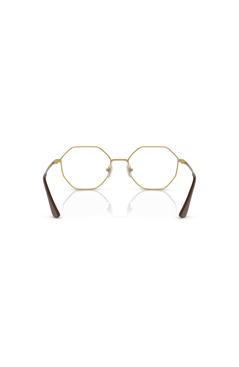 Vogue Eyewear 52mm Irregular optical glasses, Alternate, color, Brown