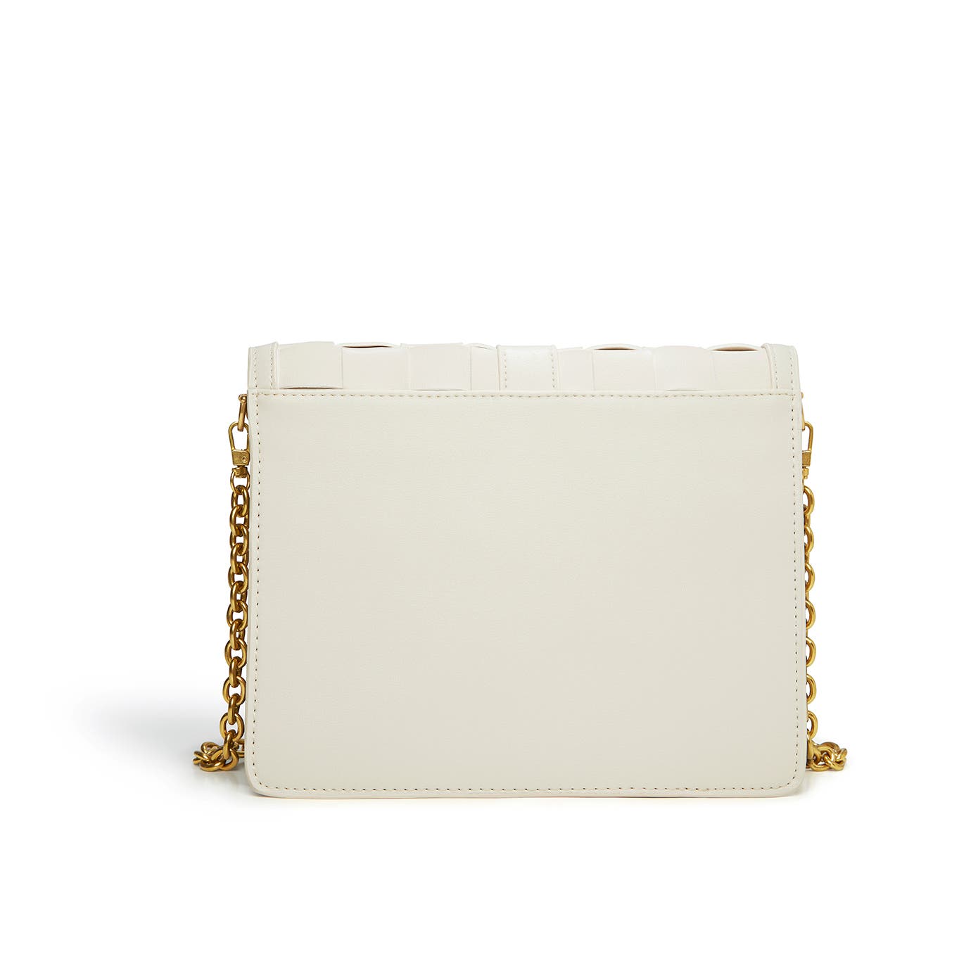 LaBante London Daisy White Vegan Shoulder & Crossbody Bag, Alternate, color, White