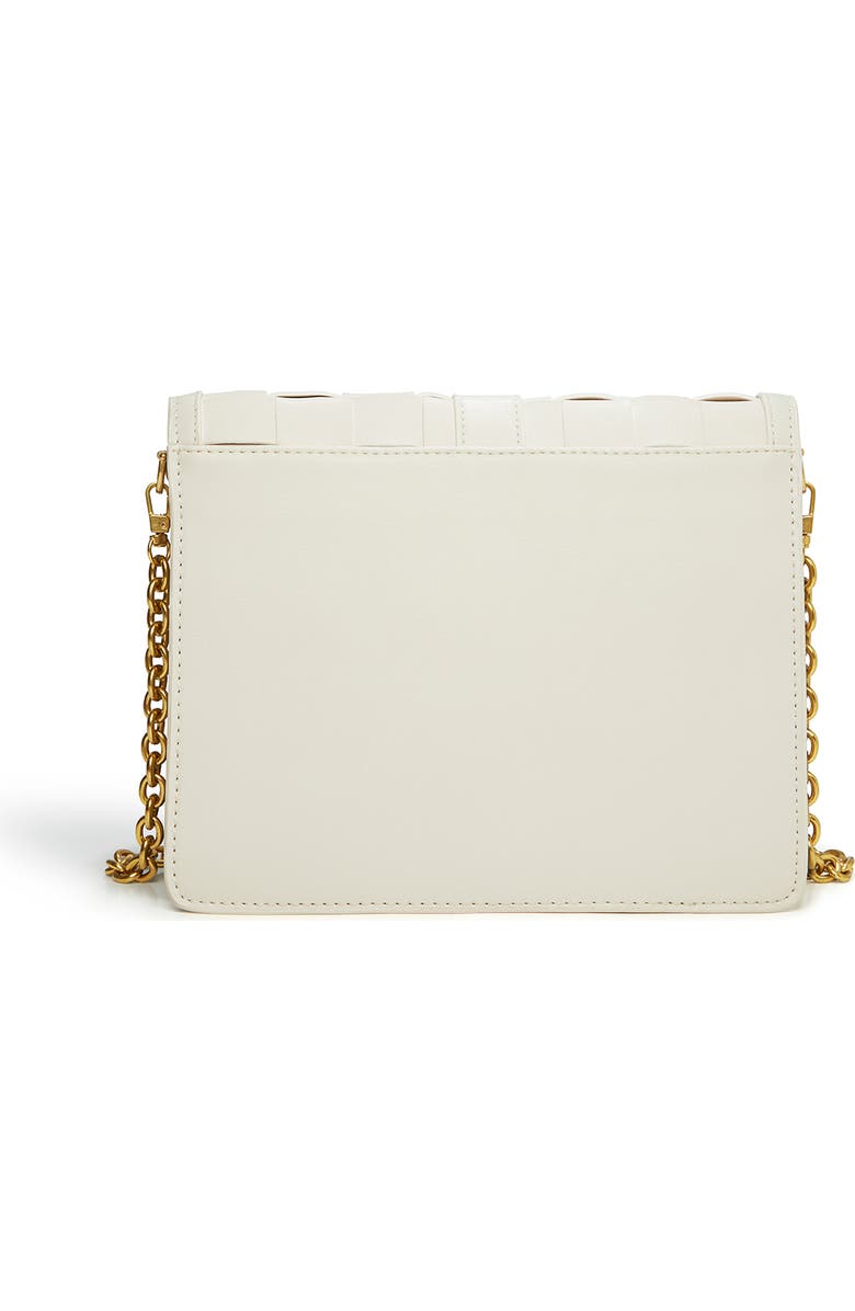 LaBante London Daisy White Vegan Shoulder & Crossbody Bag, Alternate, color, White