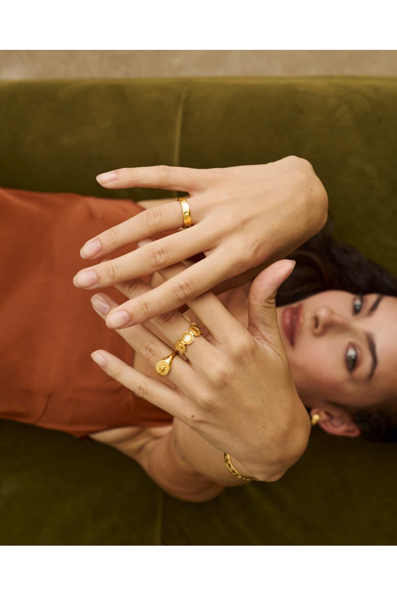 Moon Phase Stacking Ring, Alternate, color, Gold