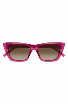 Saint Laurent 53mm Cat Eye Sunglasses