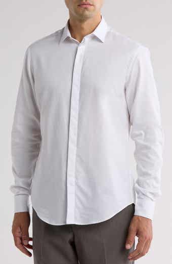 Calvin Klein Slim Fit Tuxedo Dress Shirt