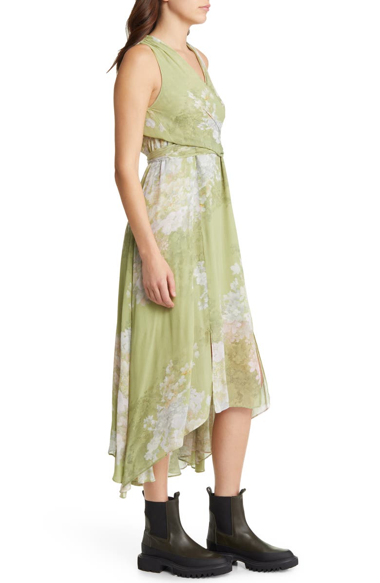 AllSaints Capri Venetia Floral Sleeveless Shift Dress, Alternate, color, 