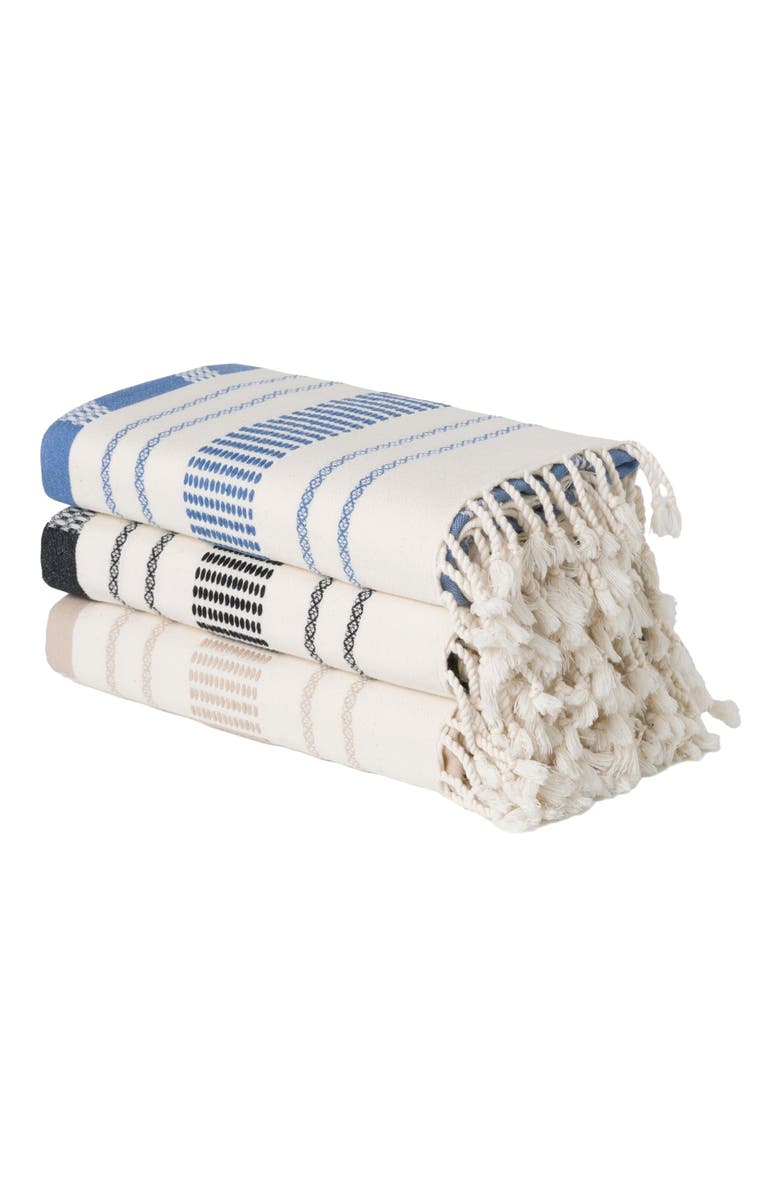 Olive & Linen Paros Turkish Towel, Main, color,