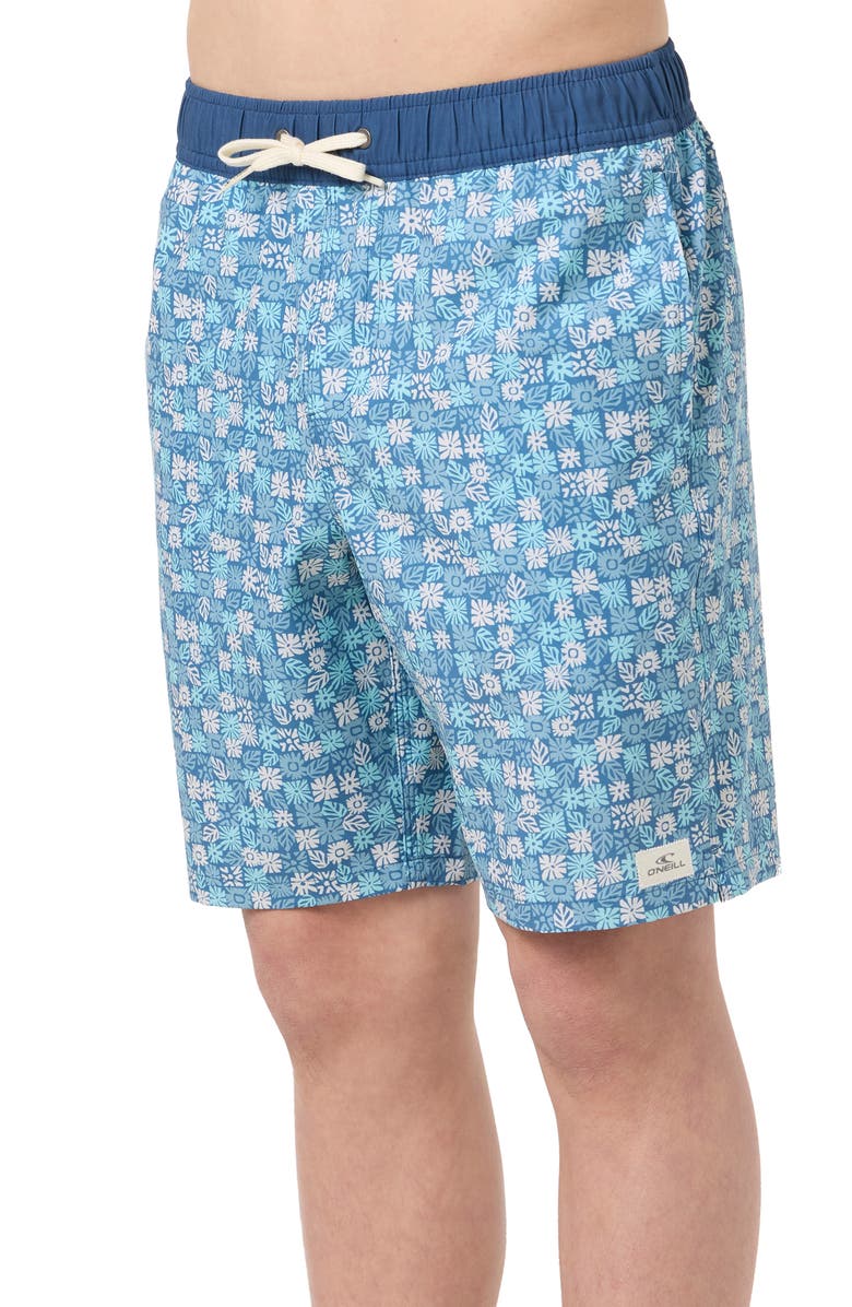 O'Neill Kids' Hermosa Swim Trunks, Alternate, color, Copen Blue