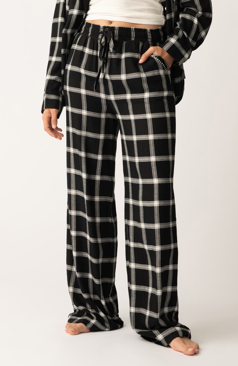 PJ Salvage Cozy & Chic Pajama Pants, Main, color, 
