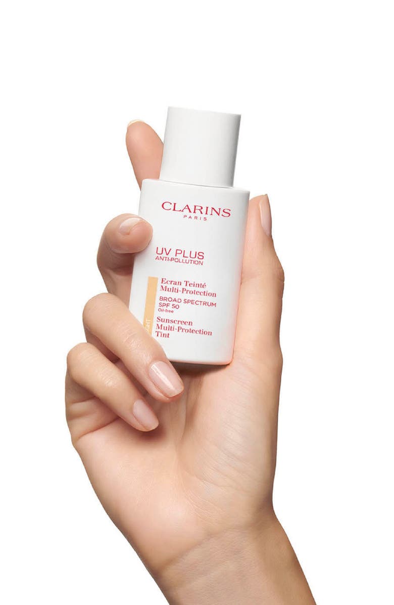 Clarins UV PLUS Anti-Pollution Broad Spectrum SPF 50 Tinted Sunscreen Multi-Protection, Alternate, color, 