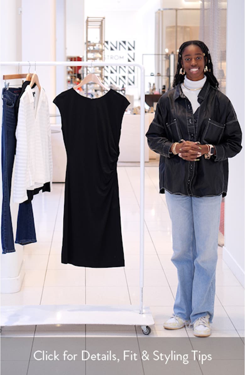 Ruched Sheath Dress, sales video thumbnail