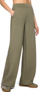 SPANX® Pintuck High Waist Wide Leg Pants