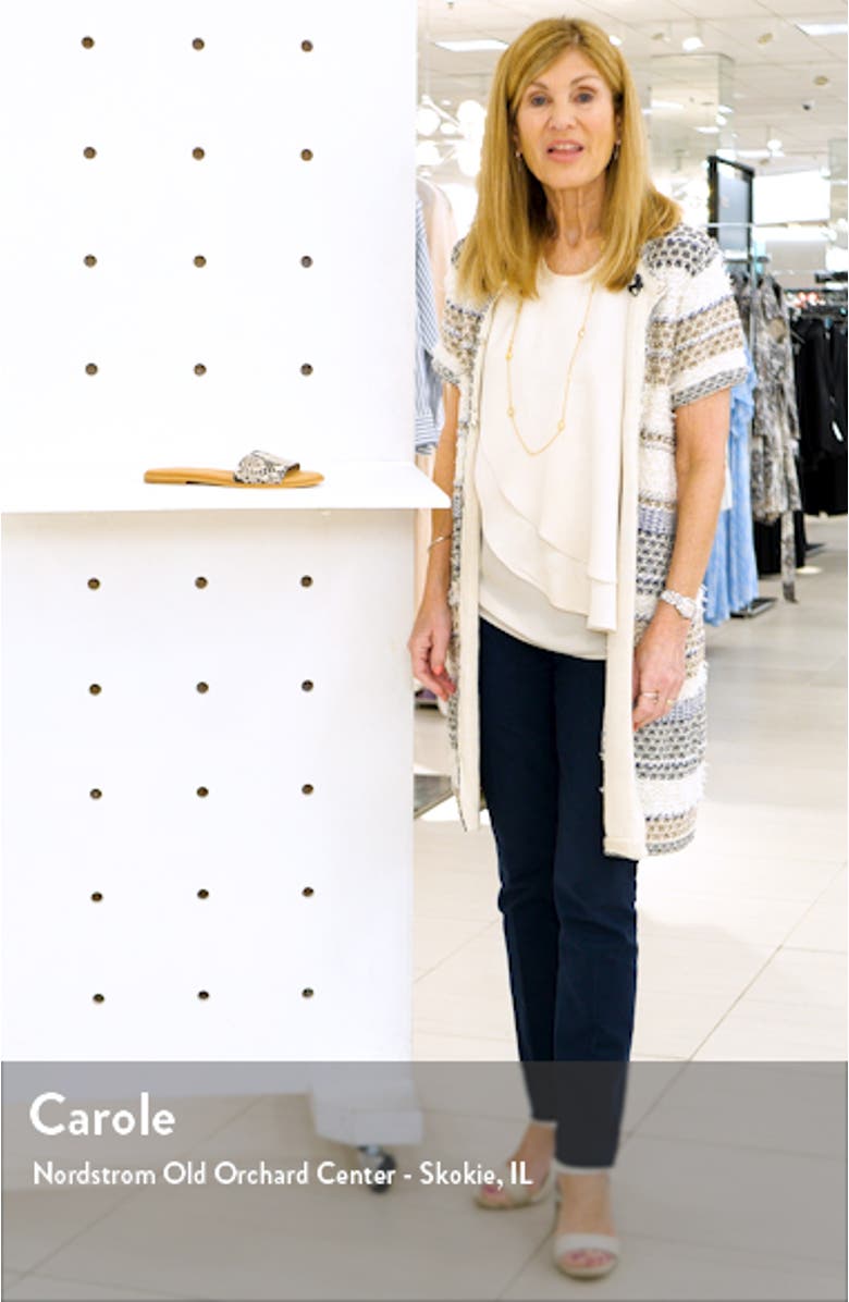 Mere Flat Slide Sandal, sales video thumbnail