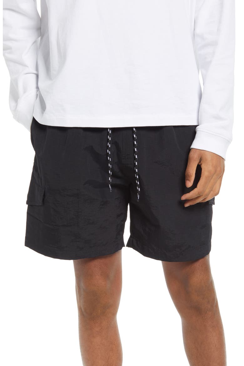 Men's Union Cargo Shorts, Main, color, BLACK