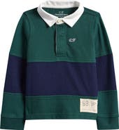 vineyard vines Kids' Pieced Rugby Shirt
