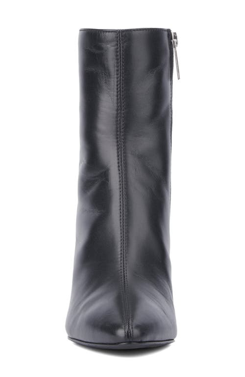 Aquatalia Pauletta Weatherproof Leather Boot In Black