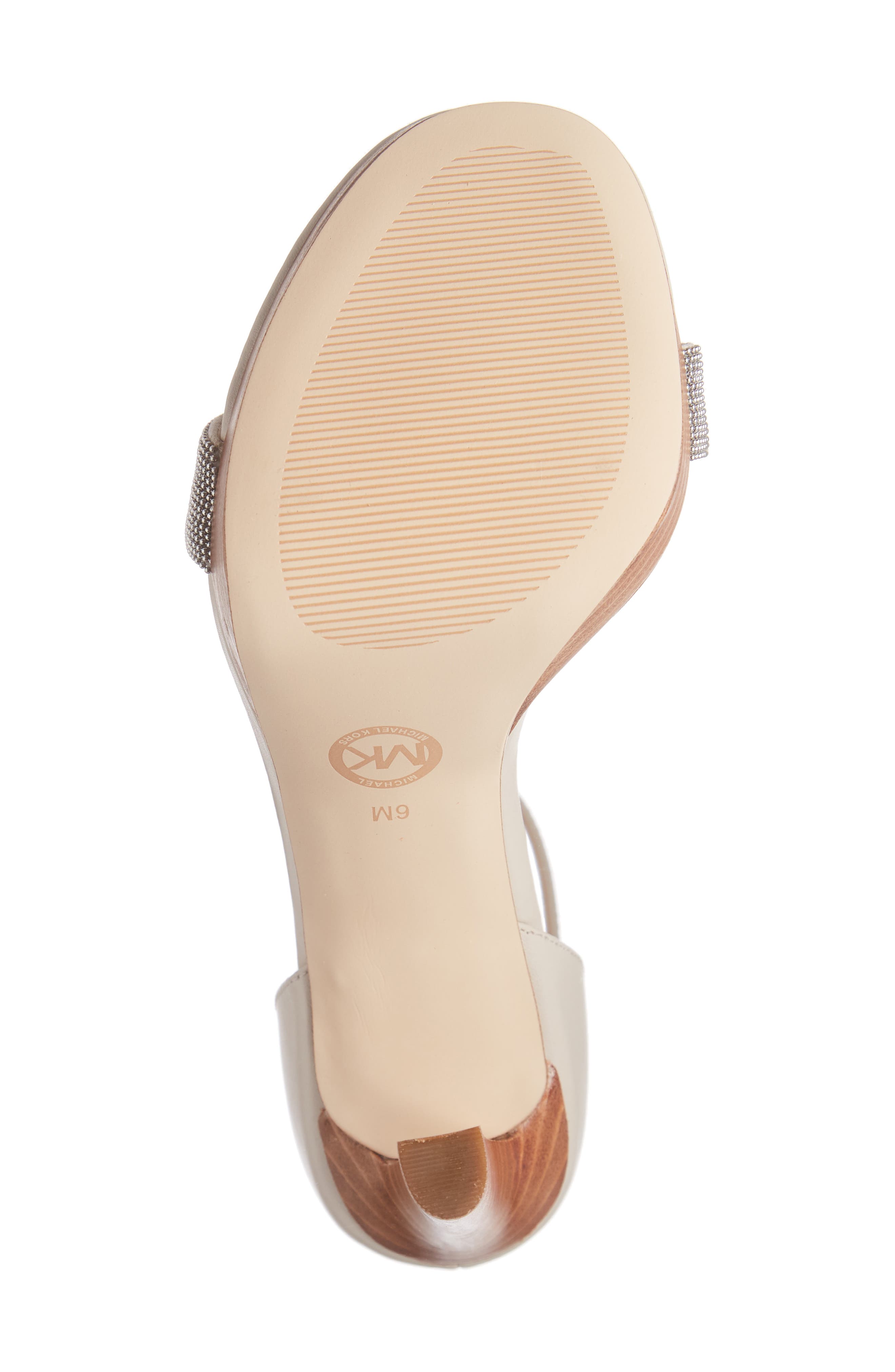 Margot Ankle Strap Sandal, Alternate, color, LIGHT SAND