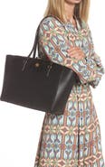 Tory Burch Robinson Small Leather Tote