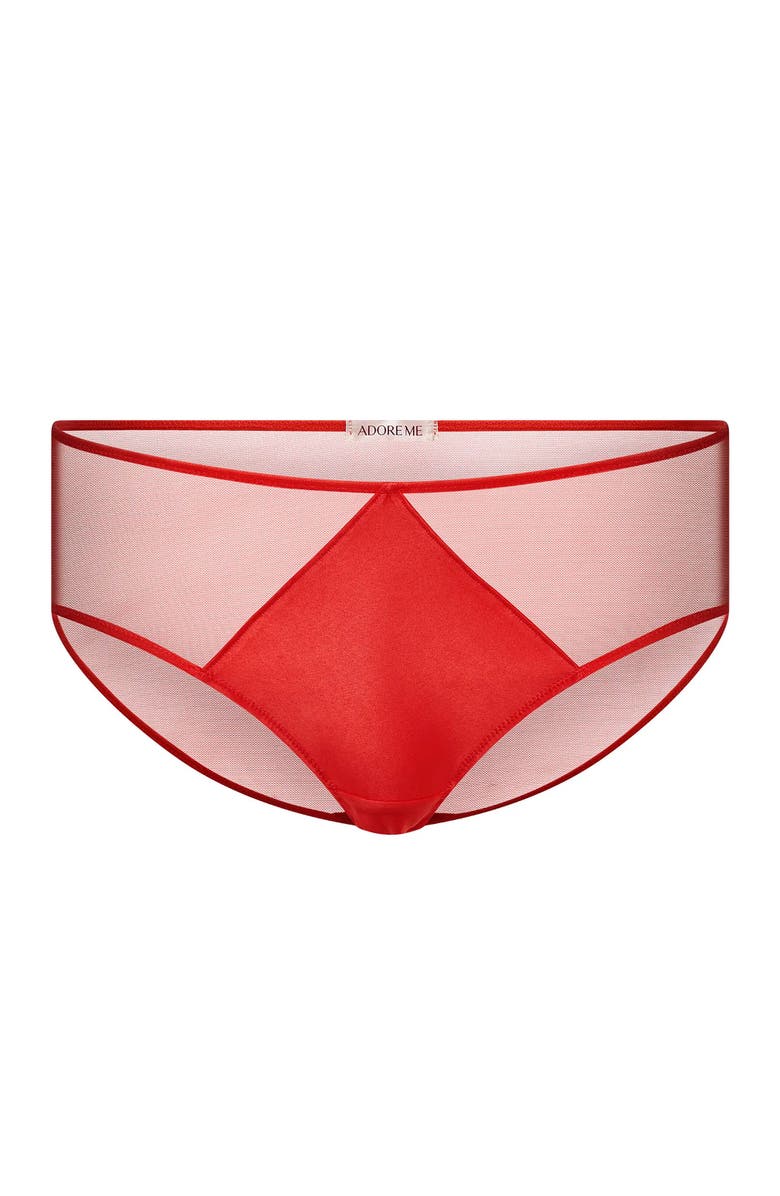 Adore Me Brittani Hipster Panties, Main, color, Dark Orange