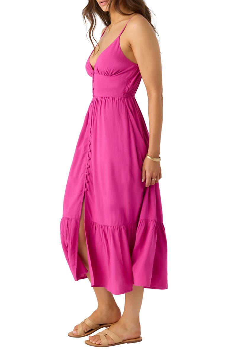 O'Neill Pilar Midi Sundress, Alternate, color, Fuchsia
