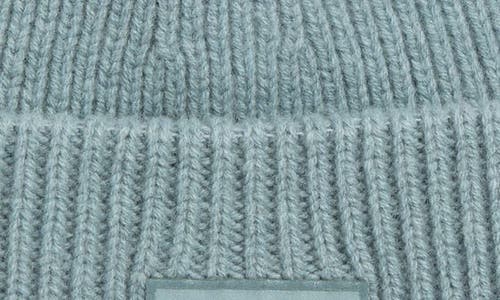Acne Studios Pana Face Wool & Yak Hair Beanie In Green