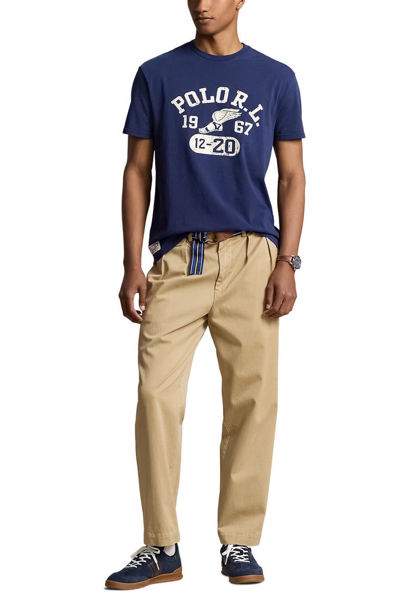 Polo Ralph Lauren Wing Logo Graphic T-Shirt, Alternate, color, 