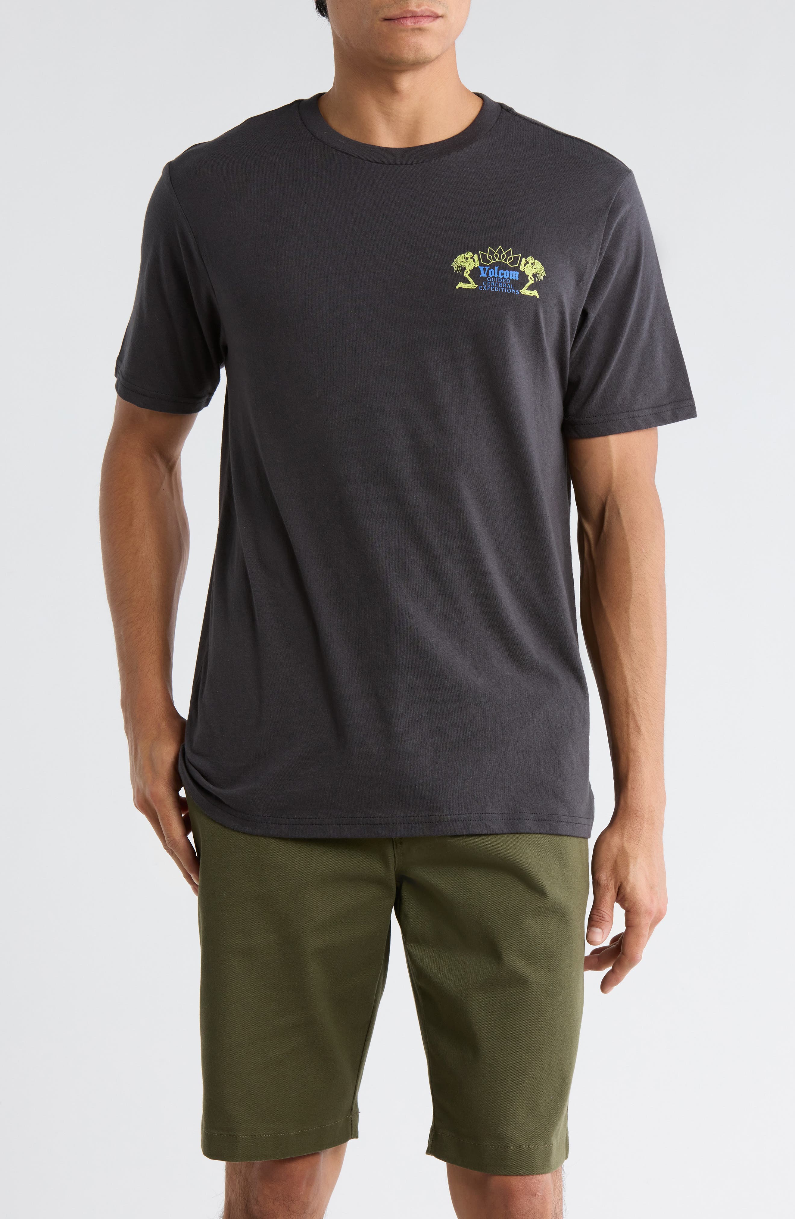 Volcom Cosmic Root Cotton Graphic T-Shirt