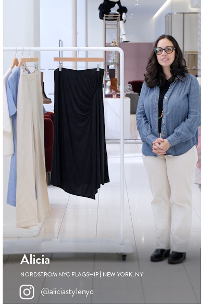 Asymmetric Midi Skirt video