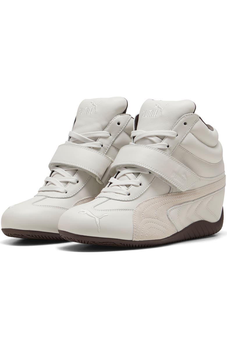PUMA Speedcat Wedge Leather Sneaker, Main, color,