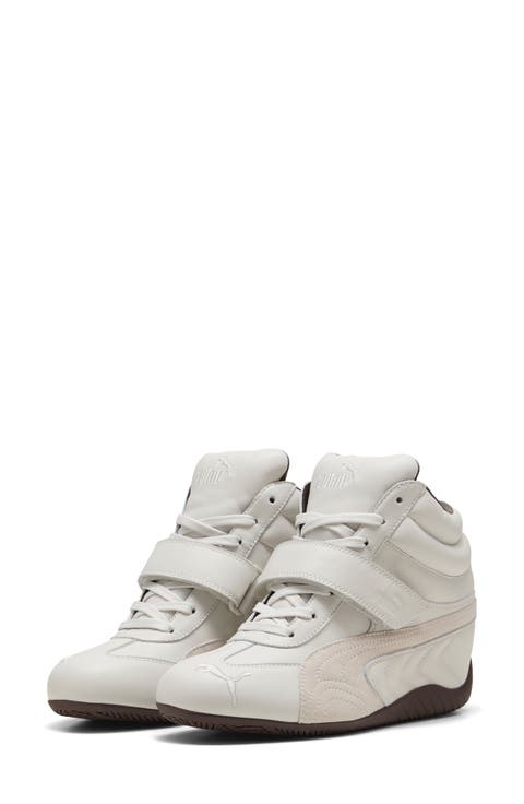 Speedcat Wedge Leather Sneaker (Women)