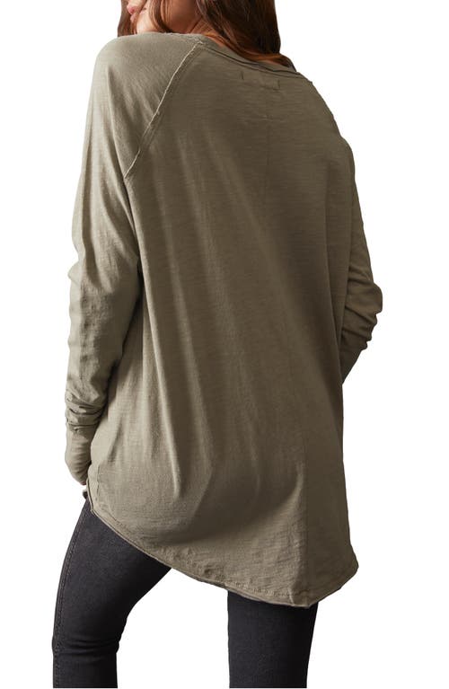 Free People We The Free Arden Extra Long Cotton Top