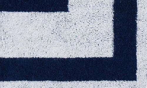 Sferra Mareta Cotton Terry Cloth Beach Towel In Midnight
