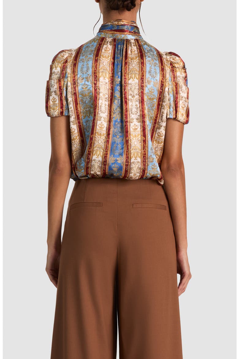 Brentley Tie Neck Top, Alternate, color, GRAND AFFAIR