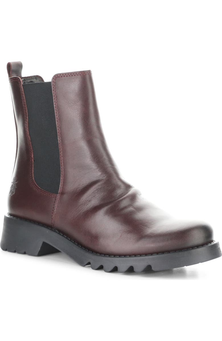 Fly London Rafy Chelsea Boot, Main, color, Wine