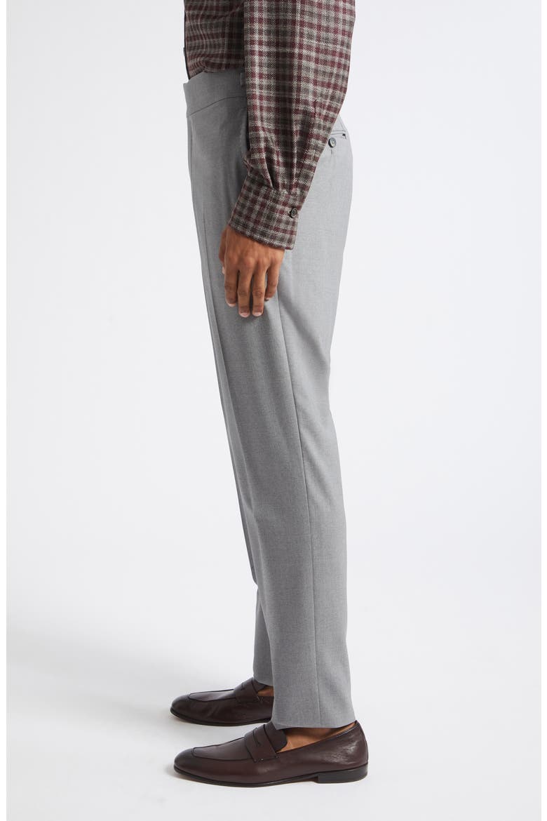 Casalnuovo Wool Trousers, Alternate, color, GREY